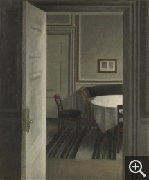 Vilhelm HAMMERSHØI (1864-1916), Intérieur, Strandgade, 30, 1904, oil on canvas, 55.5 x 46.4 cm. . © RMN-Grand-Palais (musée d’Orsay) / Adrien Didierjean