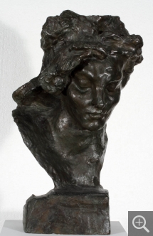 Émile-Antoine BOURDELLE (1861-1929), Intimate Drama, 1899, bronze, 62 x 35 x 30 cm. © MuMa Le Havre / Charles Maslard