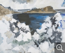 Manolis CALLIYANNIS (1923-2010), The Sea, 1959-1960, oil on canvas. Senn-Foulds collection. © MuMa Le Havre / Charles Maslard