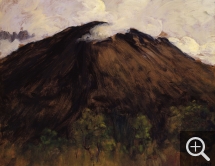 Charles COTTET (1863-1925), Montagne, ca. 1900-1910, huile sur carton, 53 x 74 cm. © MuMa Le Havre / Florian Kleinefenn Charles COTTET (1863-1925), Montagne, ca. 1900-1910, huile sur carton, 53 x 74 cm. © MuMa Le Havre / Florian Kleinefenn