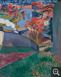 André DERAIN (1880-1954), Bougival, ca. 1904, huile sur toile, 41,5 x 33,5 cm. © MuMa Le Havre / David Fogel — © ADAGP, Paris, 2013