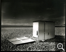 Olivier MÉRIEL (1955), Cabine de bain, 2004, photographie, 27 x 34 cm. © MuMa Le Havre / Olivier Mériel