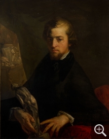 Jean-François MILLET (1814-1875), Portrait de Charles-André Langevin, 1845, huile sur toile, 92 x 73 cm. © MuMa Le Havre / David Fogel