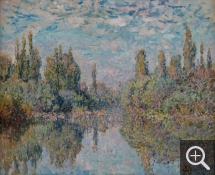 Claude MONET (1840-1926), The Seine at Vétheuil, 1878, oil on canvas, 50. 5  x 61.5 cm. © MuMa Le Havre / David Fogel