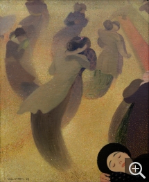 Félix VALLOTTON (1865-1925), La Valse, 1893, huile sur toile, 61 x 50 cm. © MuMa Le Havre / David Fogel