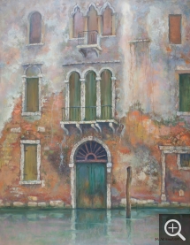 M. YAMAOKA, Venise, huile sur toile, 145 x 113 cm. Collection Senn-Foulds. © MuMa Le Havre / Charles Maslard