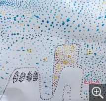 Lila, 8 ans - L’atelier des p’tits confinés #1 : La nuit vue de chez toi