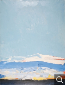 Nicolas de STAËL (1914-1955), Landscape, Antibes, 1955, oil on canvas, 116 x 89 cm. © MuMa Le Havre / Charles Maslard — © ADAGP, Paris, 2013