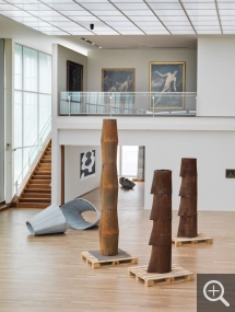 Partial view of the "Vincent Barré. REposer - REgarder" exhibition. © MuMa Le Havre / Florian Kleinefenn — © ADAGP, Paris, 2013