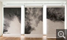 Jocelyne ALLOUCHERIE (1947), “Poudreuses”, 2008, 5 inkjet prints on Tyvek. © MuMa Le Havre / Renaud Dessade