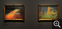 Left: Félix Vallotton, The Ray, 1909; right: Paul Sérusier, The Corydon Shepherd, 1913. © MuMa Le Havre / Renaud Dessade