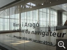 Partial view of the "Riera I Arago. Le rêve d'un navigateur" exhibition. © MuMa Le Havre / Renaud Dessade — © ADAGP, Paris, 2013