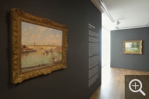 Camille PISSARRO (1831-1903), L’Avant-port de Dieppe, après-midi, temps lumineux. . © MuMa Le Havre / Laurent Lachèvre