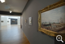 Camille PISSARRO (1831-1903), Entrance to the Port of Le Havre and the Western Breakwater, Sun, Morning, oil on canvas. © MuMa Le Havre / Laurent Lachèvre