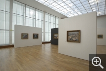 Vue partielle de l'exposition « Pissarro dans les ports ». © MuMa Le Havre / Laurent Lachèvre