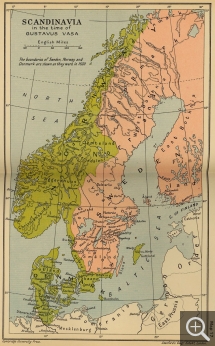 Map of Denmark from 1520. © Austin, University of Texas