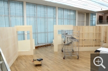 Montage de l'exposition Impression(s), soleil. © MuMa Le Havre / Juliette Houliere Montage de l'exposition Impression(s), soleil. © MuMa Le Havre / Juliette Houliere
