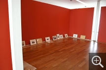 Montage de l'exposition Impression(s), soleil. © MuMa Le Havre / Juliette Houliere