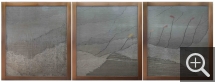 Simone PROUVÉ (1931- ), Sans titre (tapisserie), 1999, fibres textiles, 227 x 199 par panneau. Le Havre Musée d’art moderne André Malraux. MuMa Le Havre / Charles Maslard © Adagp, Paris 2023