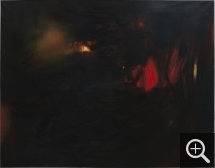 CHU Teh-Chun (1920 - 2014), Lumières, 1975, huile sur toile, 162 x 127 cm. Le Havre Musée d’art moderne André Malraux. MuMa Le Havre / Charles Maslard © Adagp, Paris 2023