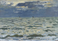 Claude MONET (1840-1926), Marine, Le Havre, vers 1866, huile sur toile, 43 x 59 cm. Charlottenlund - Ordrupgaard Museum. © Ordrupgaard Museum - Charlottenlund/ Anders Sune Berg