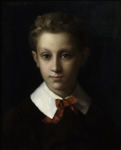 Jean BENNER (1836-1906), Portrait d’Olivier Senn, 1874, huile sur toile, 46,3 x 37,7 cm. collection particulière ©François Duguet Jean BENNER (1836-1906), Portrait d’Olivier Senn, 1874, huile sur toile, 46,3 x 37,7 cm. collection particulière ©François Duguet