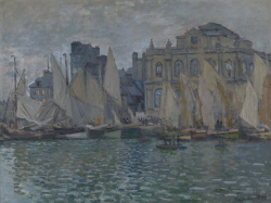 Claude MONET (1840-1926), Le Musée du Havre, 1873, huile sur toile, 75 x 100 cm. London - The National Gallery. © The National Gallery - London. All rights reserved