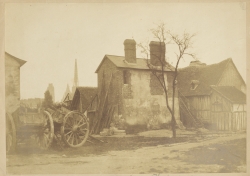 Hippolyte BAYARD, Île Perrache, 1851, tirage sur papier salé d’après négatif sur papier, 23,1 x 32,5 cm. coll. SFP. Collection de la Société française de photographie