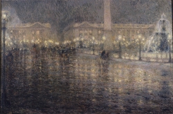 Henri Le Sidaner, Place de la Concorde, 1909, oil on canvas, 101 x 151 cm. . © Bridgeman Images