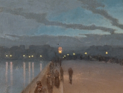 Charles LACOSTE (1870-1959), La Main d’ombre (détail), 1896, huile sur toile, 36 x 64,5 cm. Paris, musée d’Orsay, DR. © RMN-Grand Palais (musée d'Orsay) / Hervé Lewandowski