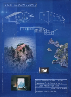 Philippe DE GOBERT (1946), Casa Malaparte, 2019, , 110 x 158 cm. © Philippe De Gobert © Adagp, Paris 2021