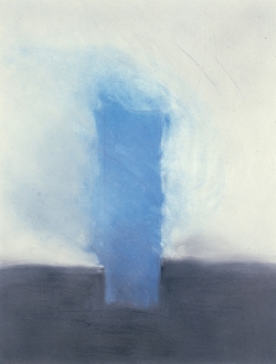 Patrick DAMIOLINI, Hommage au vent, 1983, pastel sur papier Arches, 64 x 49 cm. Collection FRAC Normandie. © Patrick Damiolini / Pascal Victor