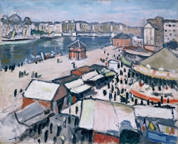 Albert MARQUET (1875-1947), Le Havre Fairgrounds, oil on canvas. © Bordeaux, musée des beaux-arts Albert MARQUET (1875-1947), Le Havre Fairgrounds, oil on canvas. © Bordeaux, musée des beaux-arts