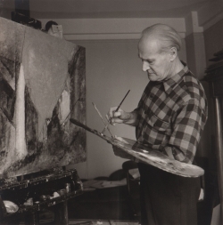 Joseph BREITENBACH (1896-1984), Lyonel Feininger, ca. 1943, photographie. The Lyonel Feininger Project LLC, New York – Berlin