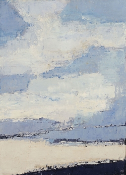 Nicolas de STAËL (1914-1955), Mer et nuages, 1953, huile sur toile, 100 x 73 cm. Collection privée. © J. Hyde — © ADAGP, Paris, 2014 Nicolas de STAËL (1914-1955), Mer et nuages, 1953, huile sur toile, 100 x 73 cm. Collection privée. © J. Hyde — © ADAGP, Paris, 2014