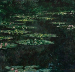 Claude MONET (1840-1926), Les Nymphéas, 1904, huile sur toile, 89 x 92 cm. © MuMa Le Havre / David Fogel