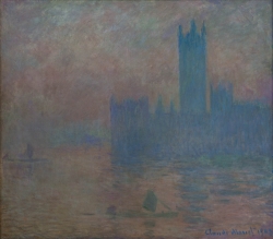 Claude MONET (1840-1926), Le Parlement de Londres, 1903, huile sur toile, 81 x 92 cm. © MuMa Le Havre / David Fogel