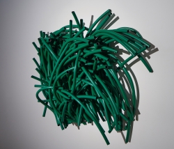 Hautes herbes agitées par le vent de Gloria Friedman. © ADAGP