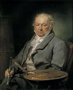El pintor Francisco de Goya, Vicente López Portaña (1826) Musée du Prado, Madrid