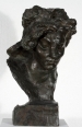 Émile-Antoine BOURDELLE (1861-1929), Intimate Drama, 1899, bronze, 62 x 35 x 30 cm. © MuMa Le Havre / Charles Maslard