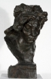 Émile-Antoine BOURDELLE (1861-1929), Drame intime, 1899, bronze, 62 x 35 x 30 cm. © MuMa Le Havre / Charles Maslard