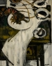 CALMETTES Jean-Marie (1918-2007), Nature morte , huile sur bois, 92 x 73 cm. Le Havre, musée d'art moderne André Malraux, dépôt du CNAP. © 2005 MuMa Le Havre / Florian Kleinefenn