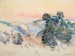 Armand GUILLAUMIN (1841-1927), Brouillard au soleil levant, 1919, pastel sur papier vergé, 47 x 62 cm. Collection Olivier Senn. Donation Hélène Senn-Foulds, 2004. © MuMa Le Havre / Florian Kleinefenn