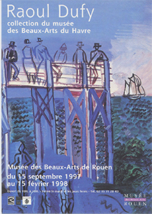 Raoul Dufy, collection du musée des beaux-arts du Havre, musée des Beaux-Arts de Rouen