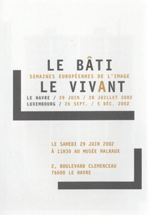 Le bâti et le vivant